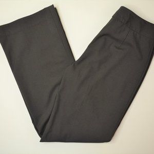 ALEX MARIE Size 4 Womens DARK Brown MID Rise TROUSER Dress SLACKS Career Pants‎